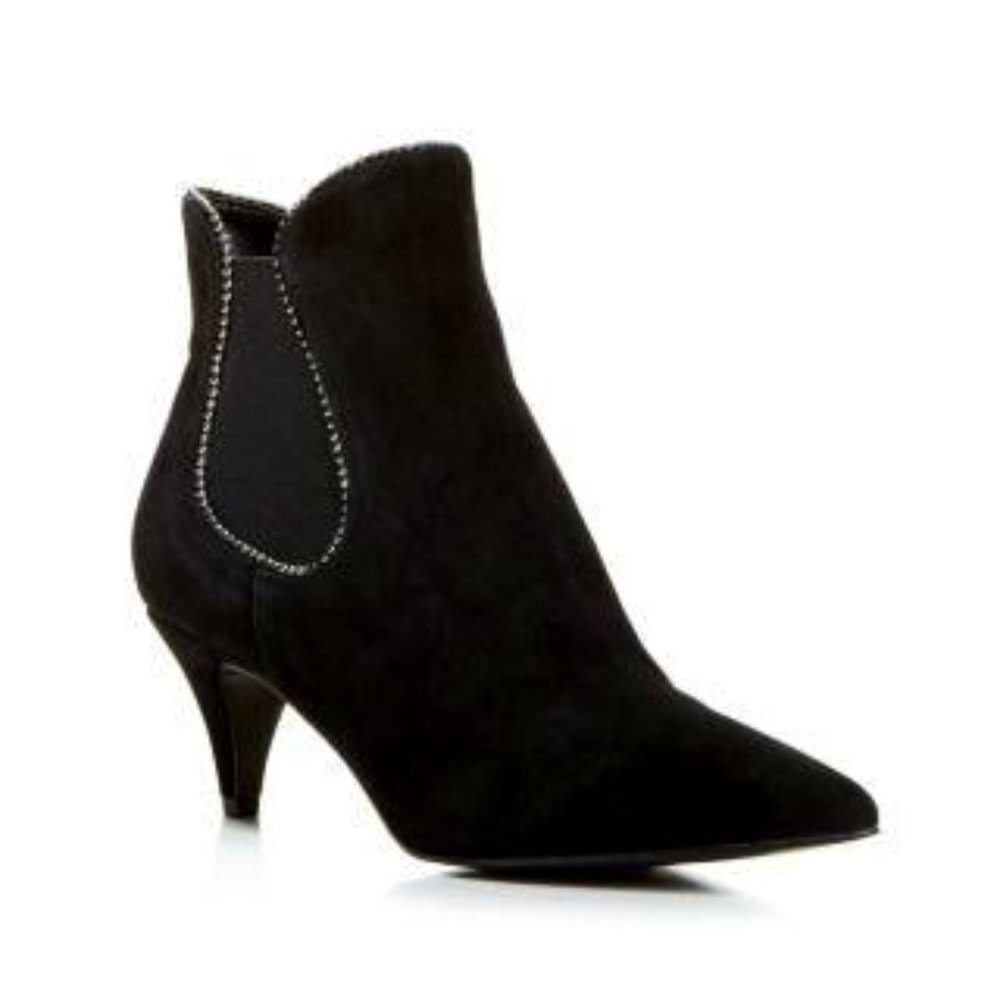 Aqua Mia Suede Booties